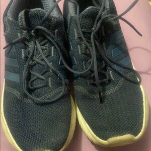 Adidas Navy and Black Running Shoes
